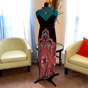 Snap | Tribal Print Maxi Dress